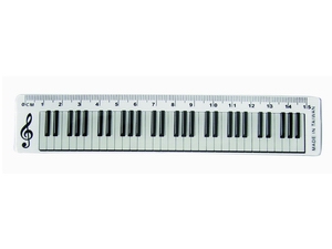 GF31 15公分音樂圖案尺(GF51)